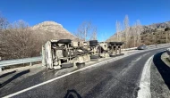 Bitlis'te Tır Kaza Yaptı, Sürücü Hastaneye Kaldırıldı!