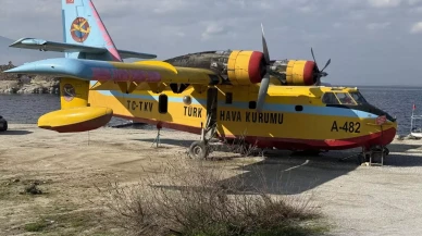 Yangın Uçağı Kazası: Vatandaşlar Tehlikeli Uçakla Fotoğraf Çekiliyor!