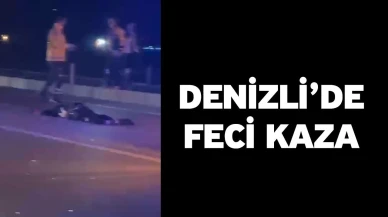 Denizli'de Feci Kaza:Karşıya Geçmek İsteyen Hasan Koç'a Araba Çarptı!