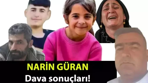 Narin Güran davasında alınan karar kamuoyunu şaşırttı: 3 kişiye ağırlaştırılmış müebbet hapis cezası verildi!