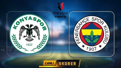 Konyaspor ile Fenerbahçe arasındaki mücadele kaç kaç bitti